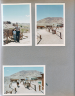 Calico Ghost Town - Alan, John. Alan on burro