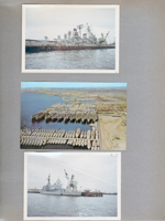 San Diego Harbor Excursion. postcard San Diego Naval Ships in moth balls D.102 9C-K572