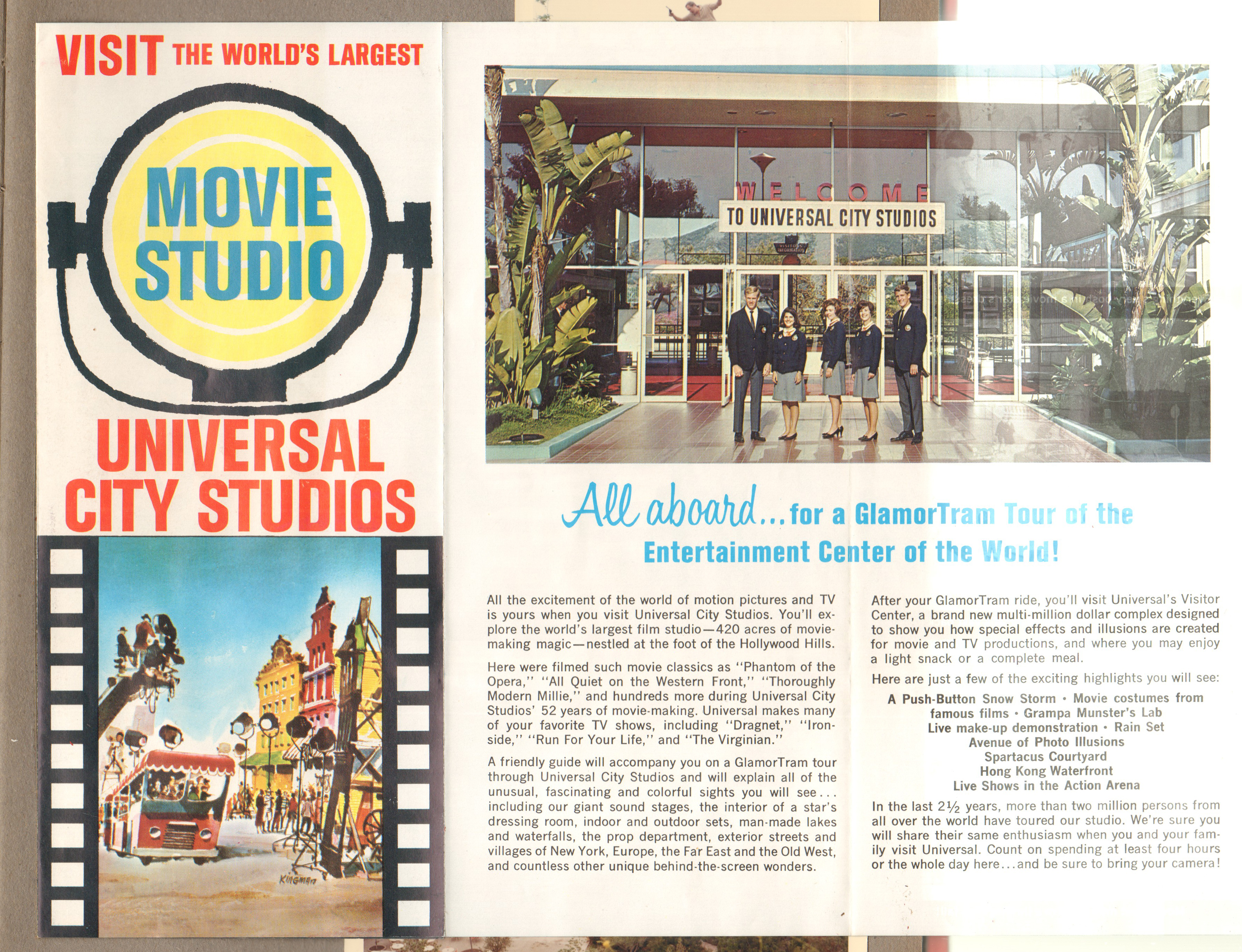 Universal City Studios - pamphlet