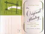 The Original Pantry Cafe booklet