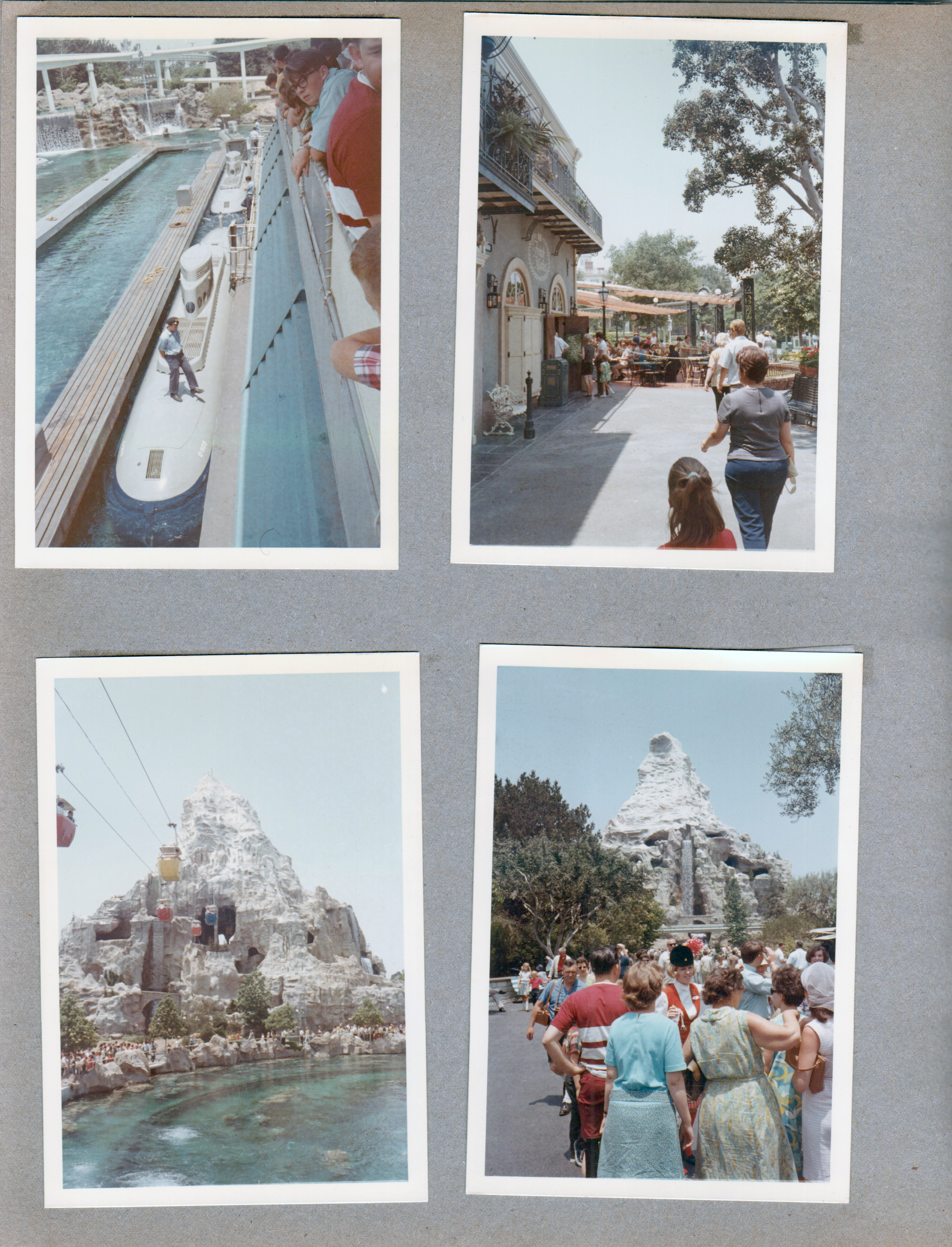 Disneyland - submarine, Matterhorn Skyway
