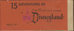 Disneyland - ticket book