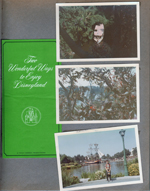 Disneyland - brochure two wonderful ways - jungle cruise from treehouse. Sailing ship, Alan