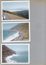 California Trip - driving along coast