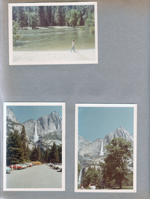 Yosemite - Alan by river. Yosemite Falls