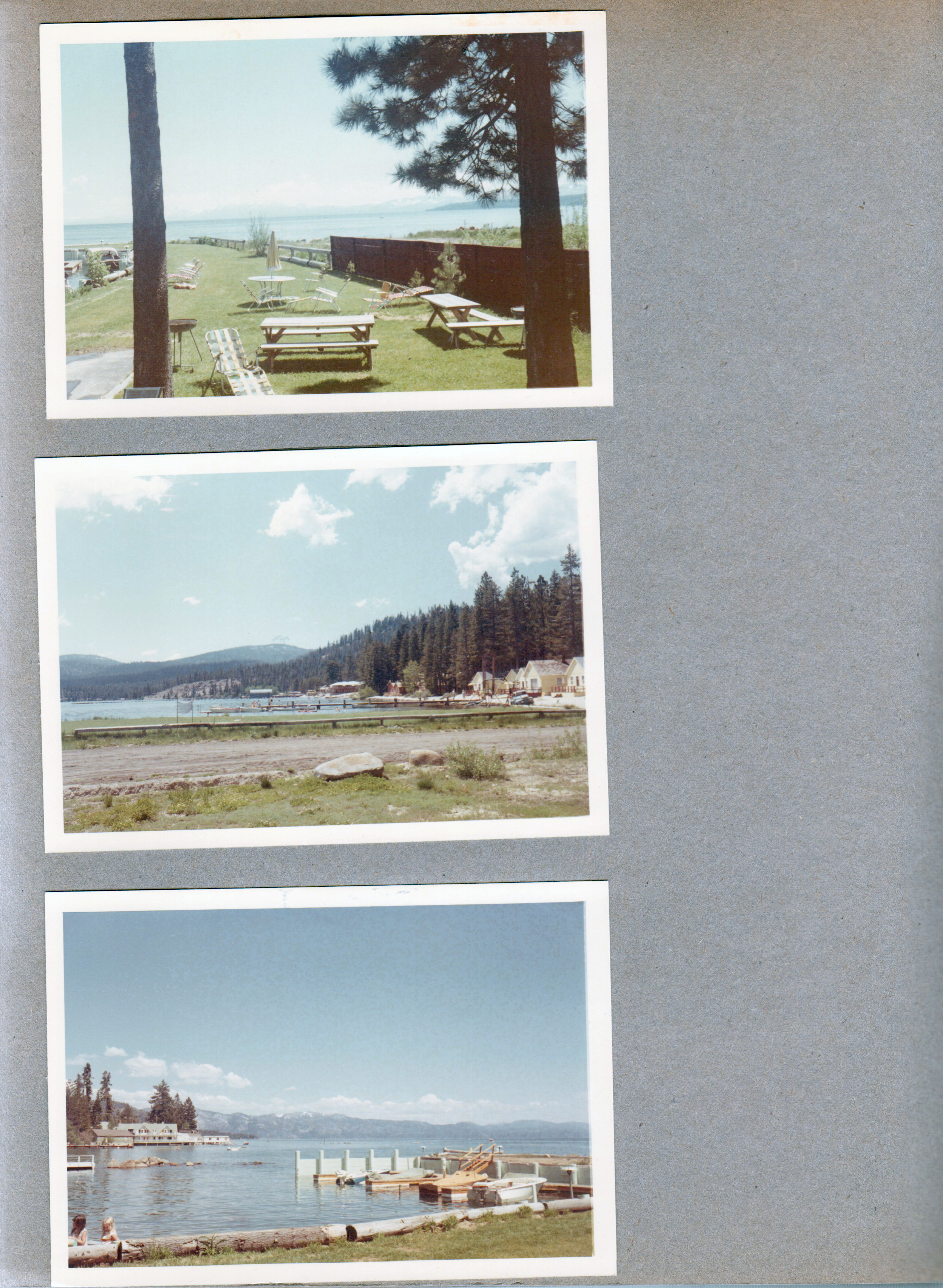 picnic grounds. Lake