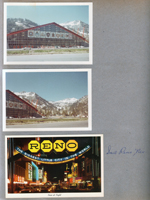 Squaw Valley Blyth Olympic Ice Arena. postcard Reno, the Biggest Little City in the World