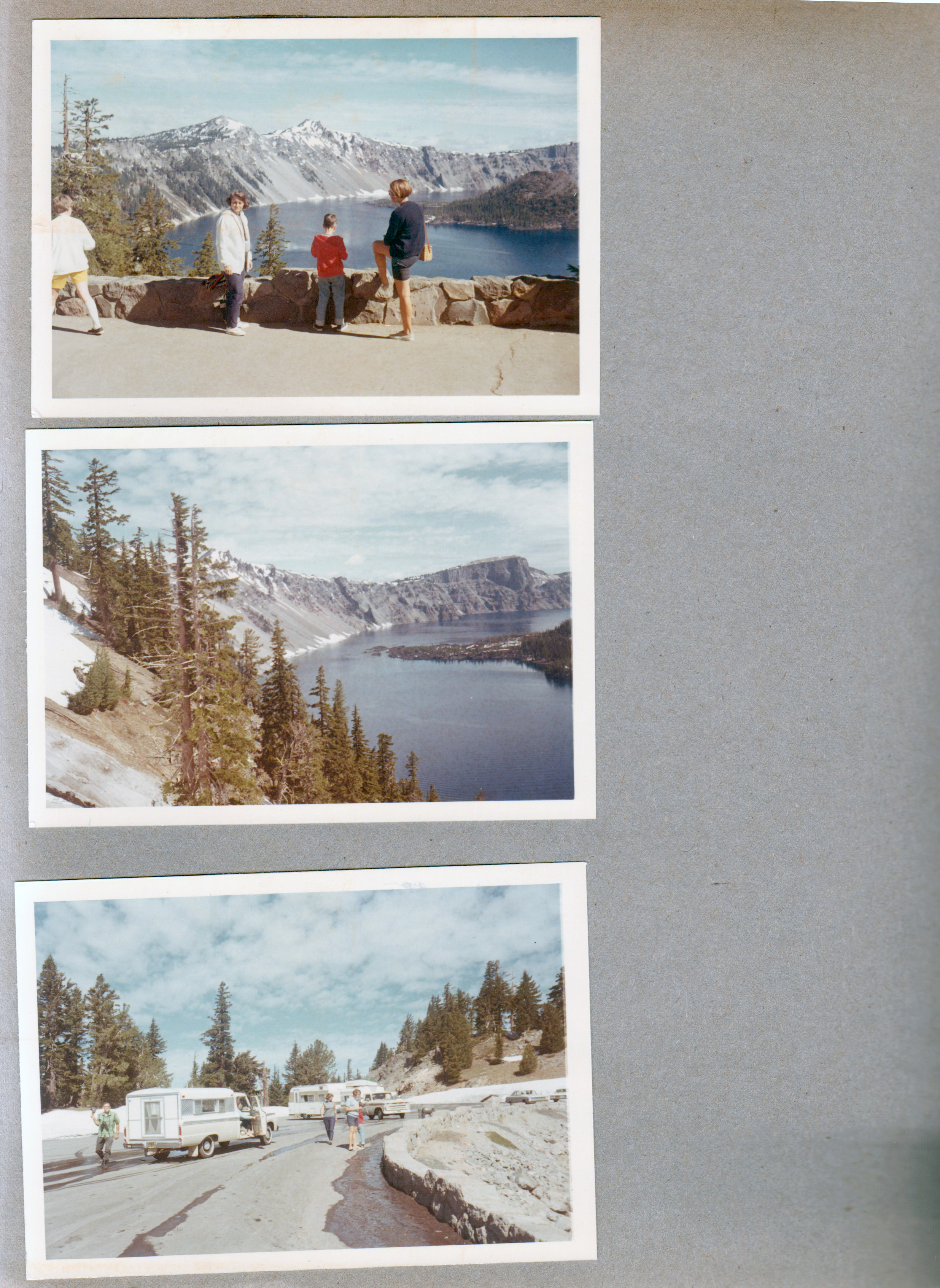 Crater Lake Oregon - Rosemary Alan Susan