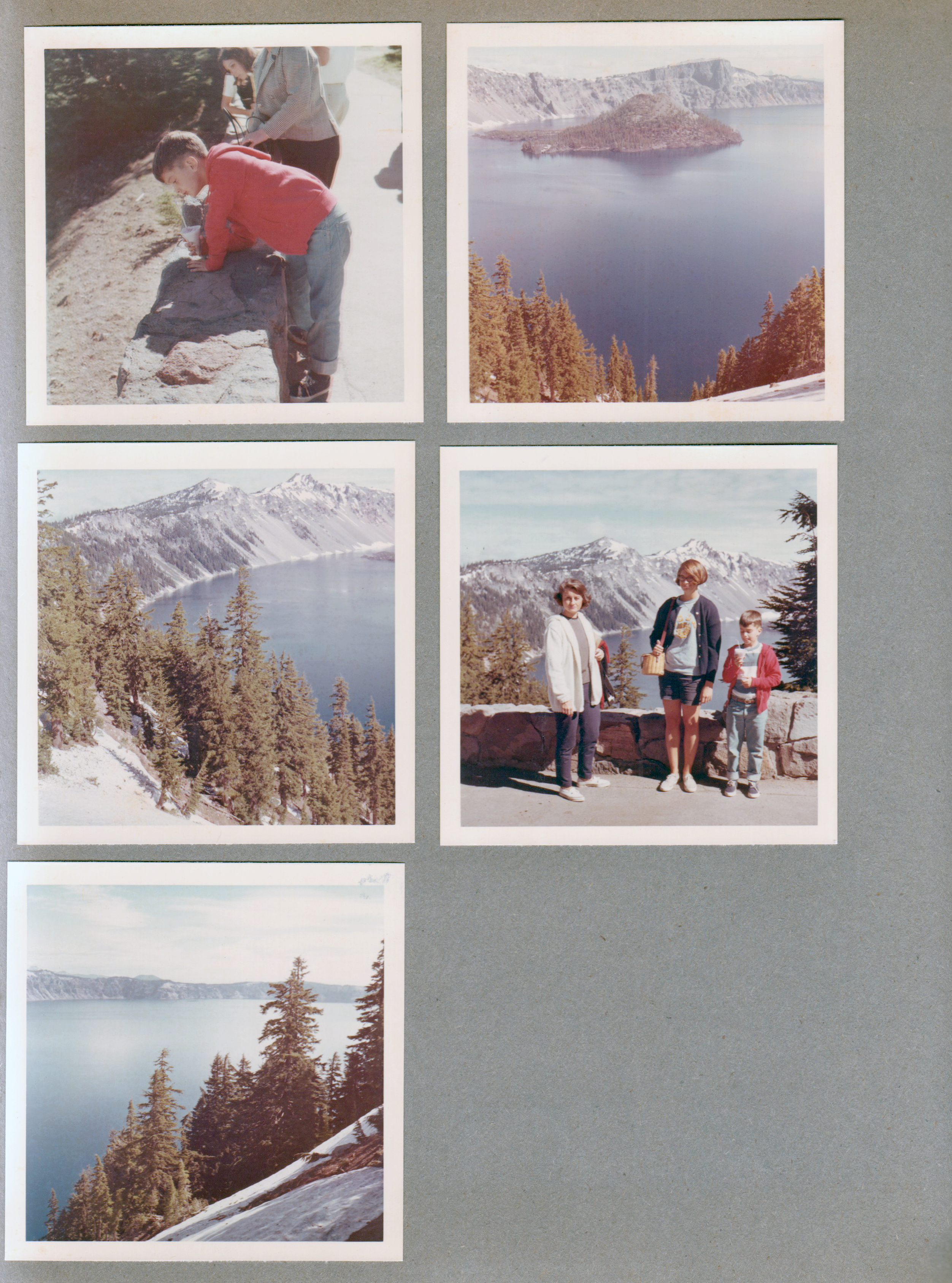 Crater Lake - Alan. Rosemary Susan Alan