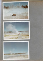 Yellowstone National Park. Geysers