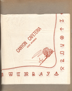 napkin Canyon Cafeteria - Cody, Wyoming