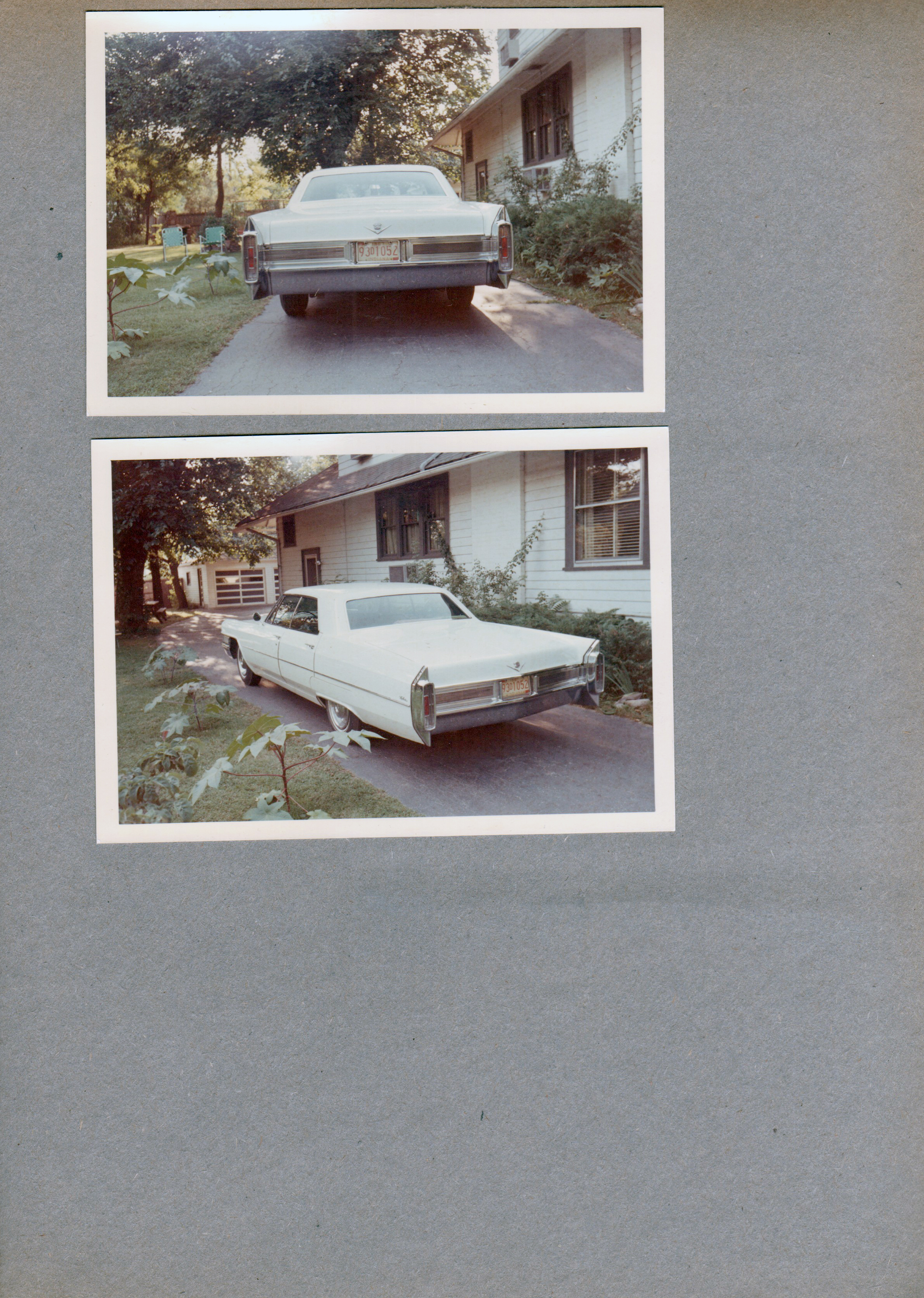 6122 driveway Cadillac Calais 4 door hardtop. Castor beans