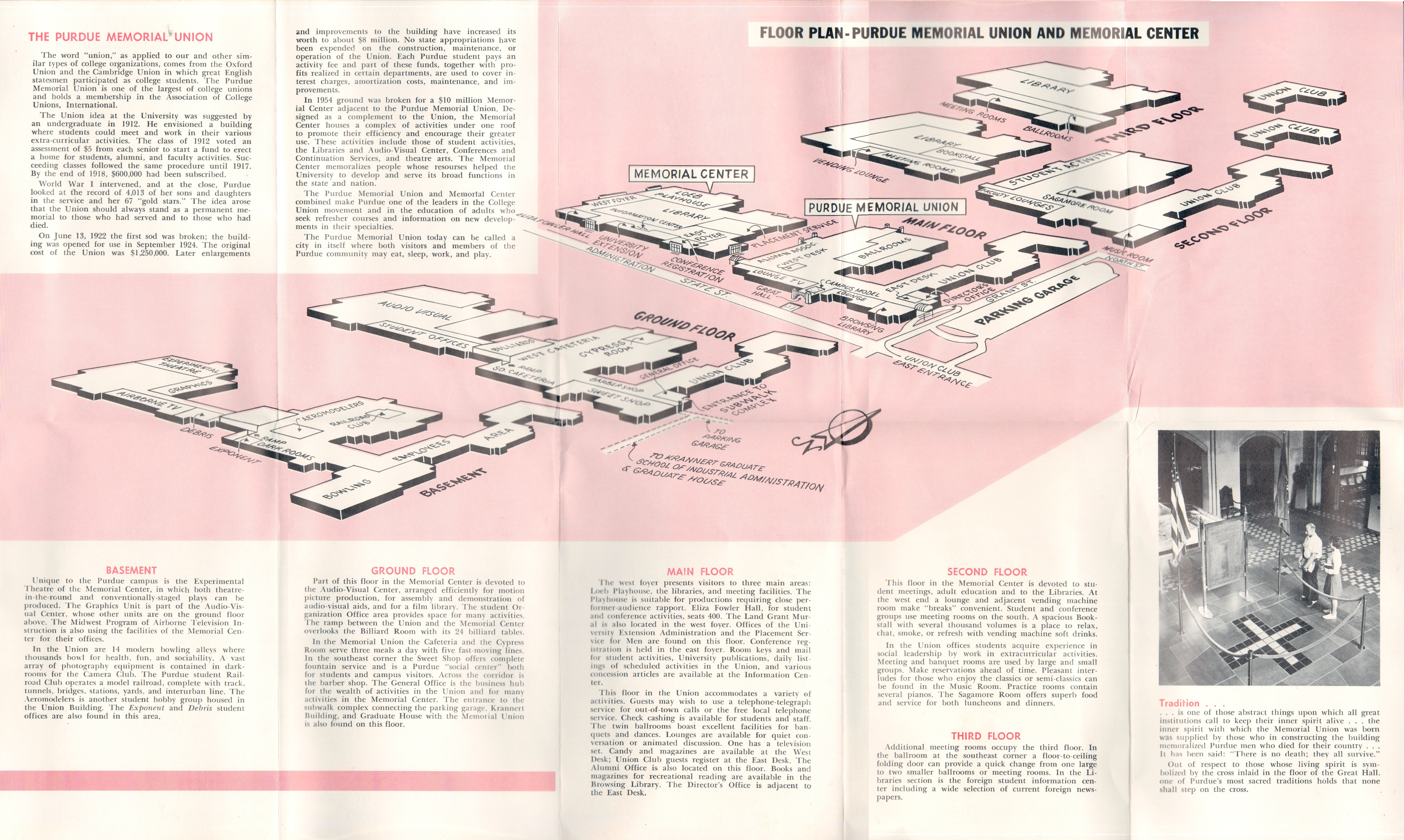 Purdue Memorial Union brochure