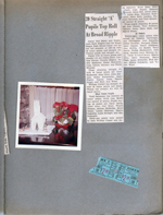 6123 Christmas at the Brawners Icing chapel. Glendale Cinema I tickets. newspaper clipping BRHS honor role 