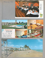postcard Holiday Inn - Glasgow KY. postcard Howard Johnson - Ocala P68045.  postcard Neptune Hollywood Beach FL S-63408F