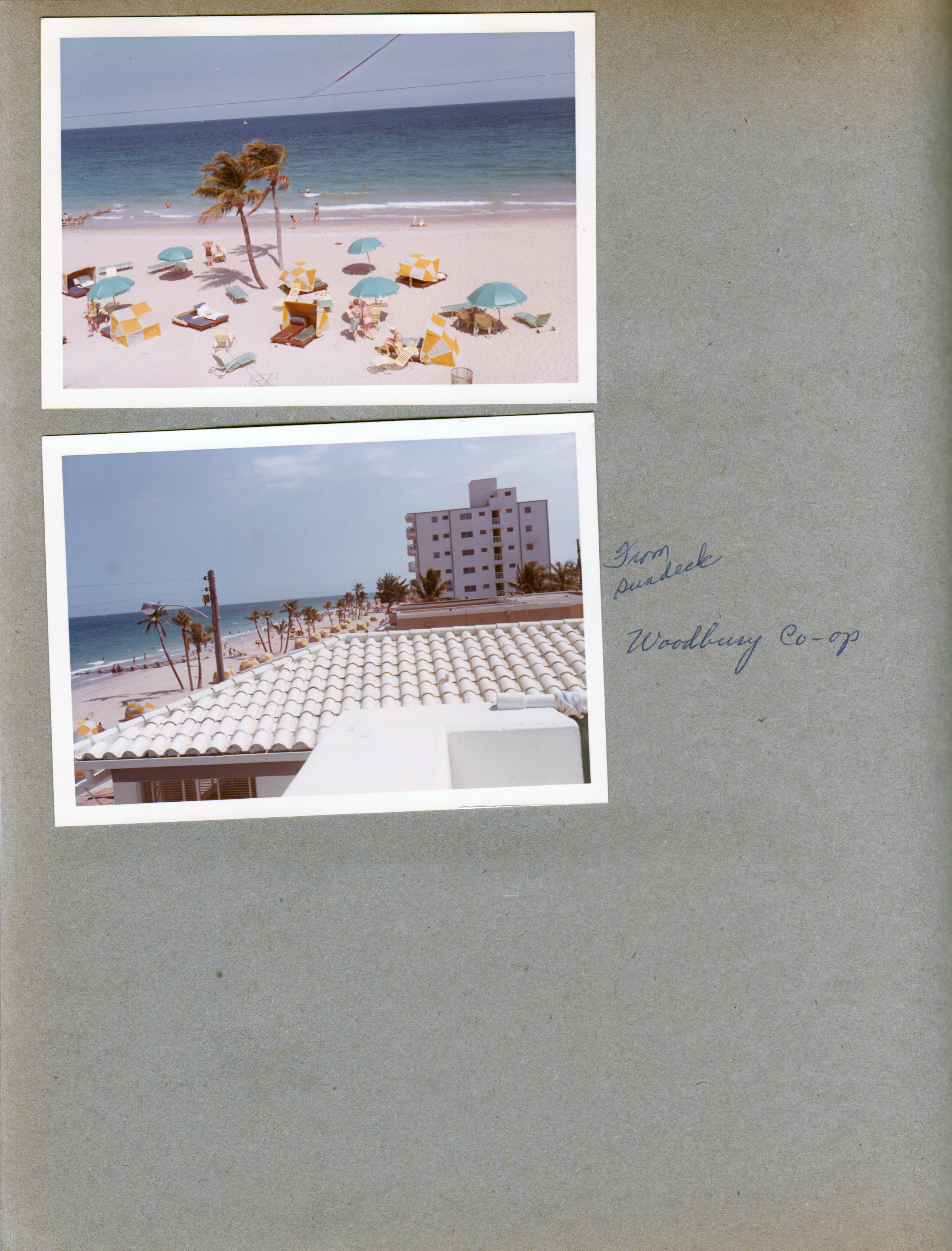 Hollywood Beach - Neptune - from sundeck - beach and Woodbury co-op