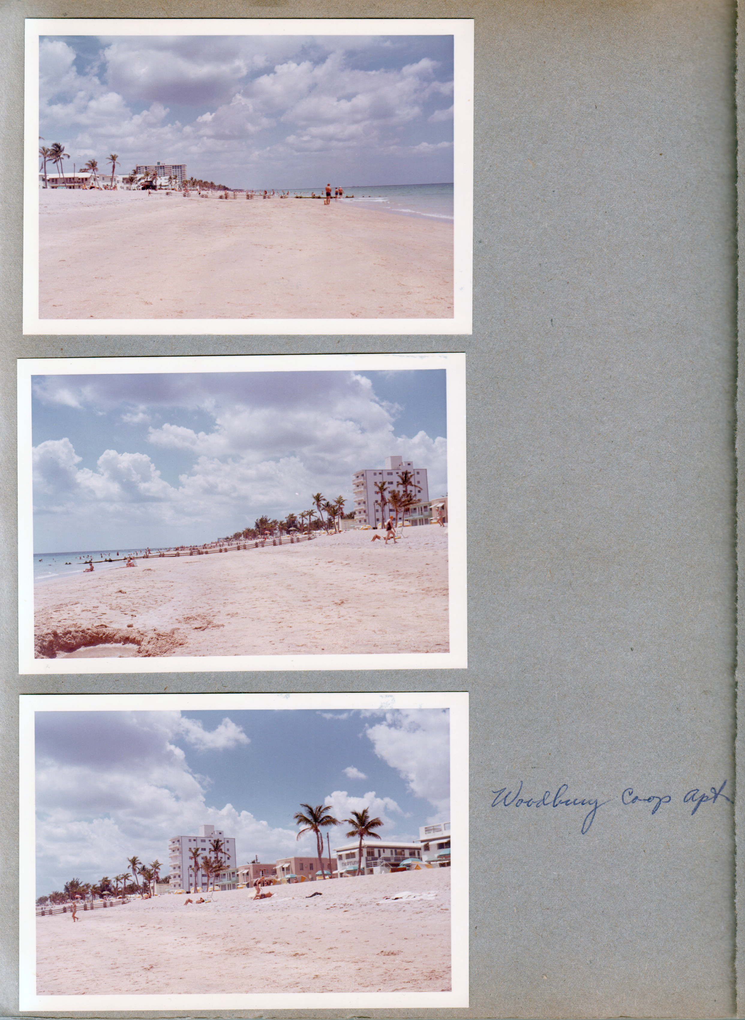 Hollywood Beach - Neptune from beach. Jetty. Woodbury co-op apts