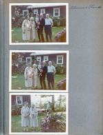 6122 yard Florence, Vonnie, Joe, Claud, Curt.  Florence, Vonnie, Warren.