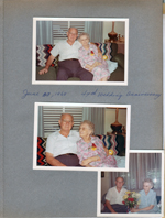 6122 living room -   Curt and Vonnie Letsinger - 47th wedding anniversary (about a month before she died)