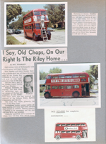 Omnibus tours. newspaper clipping