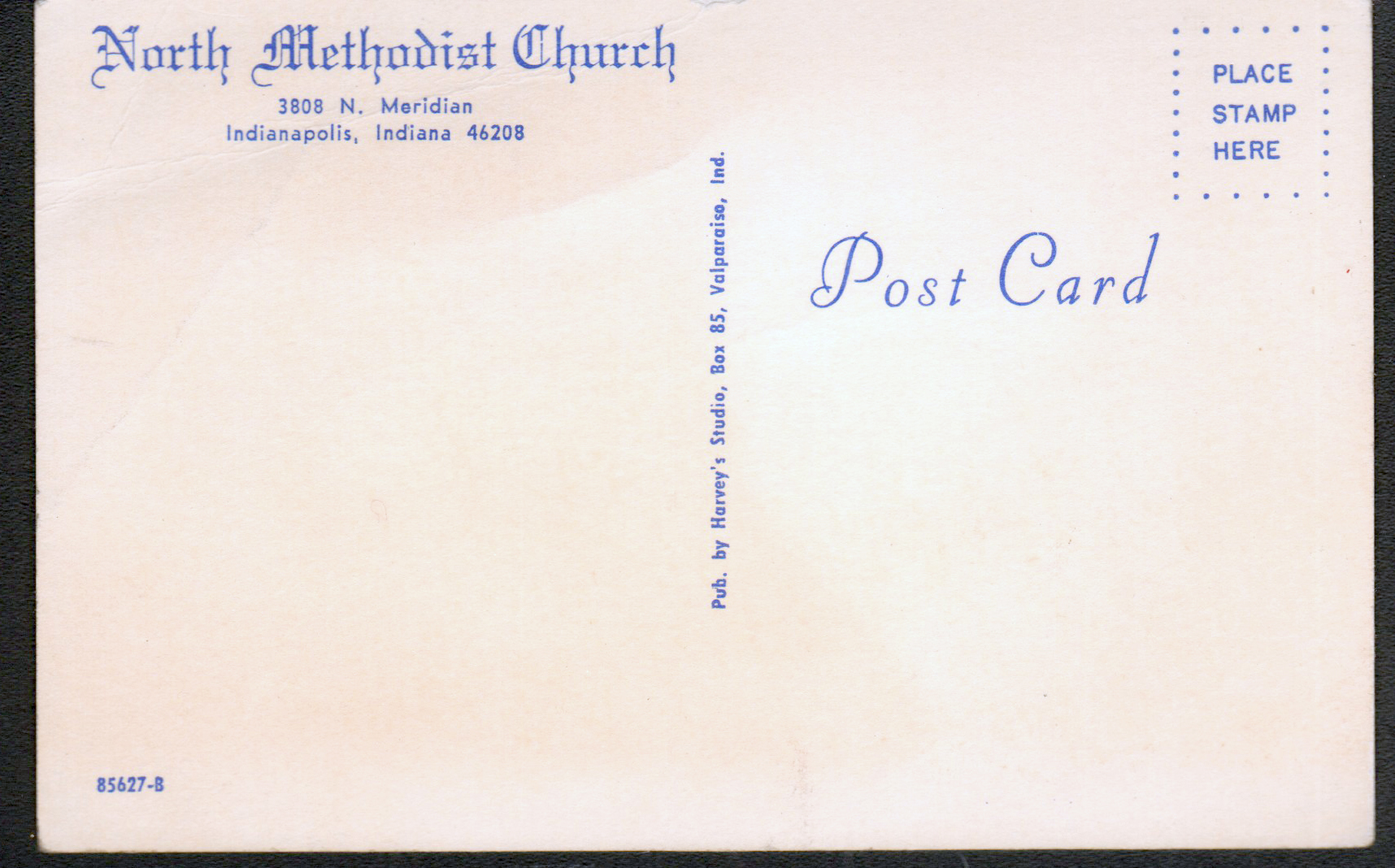 postcard North United Methodist 85627-B