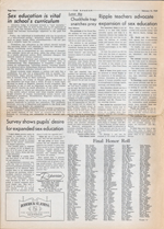 The Riparian newspaper Feb 13 1969 - sex education