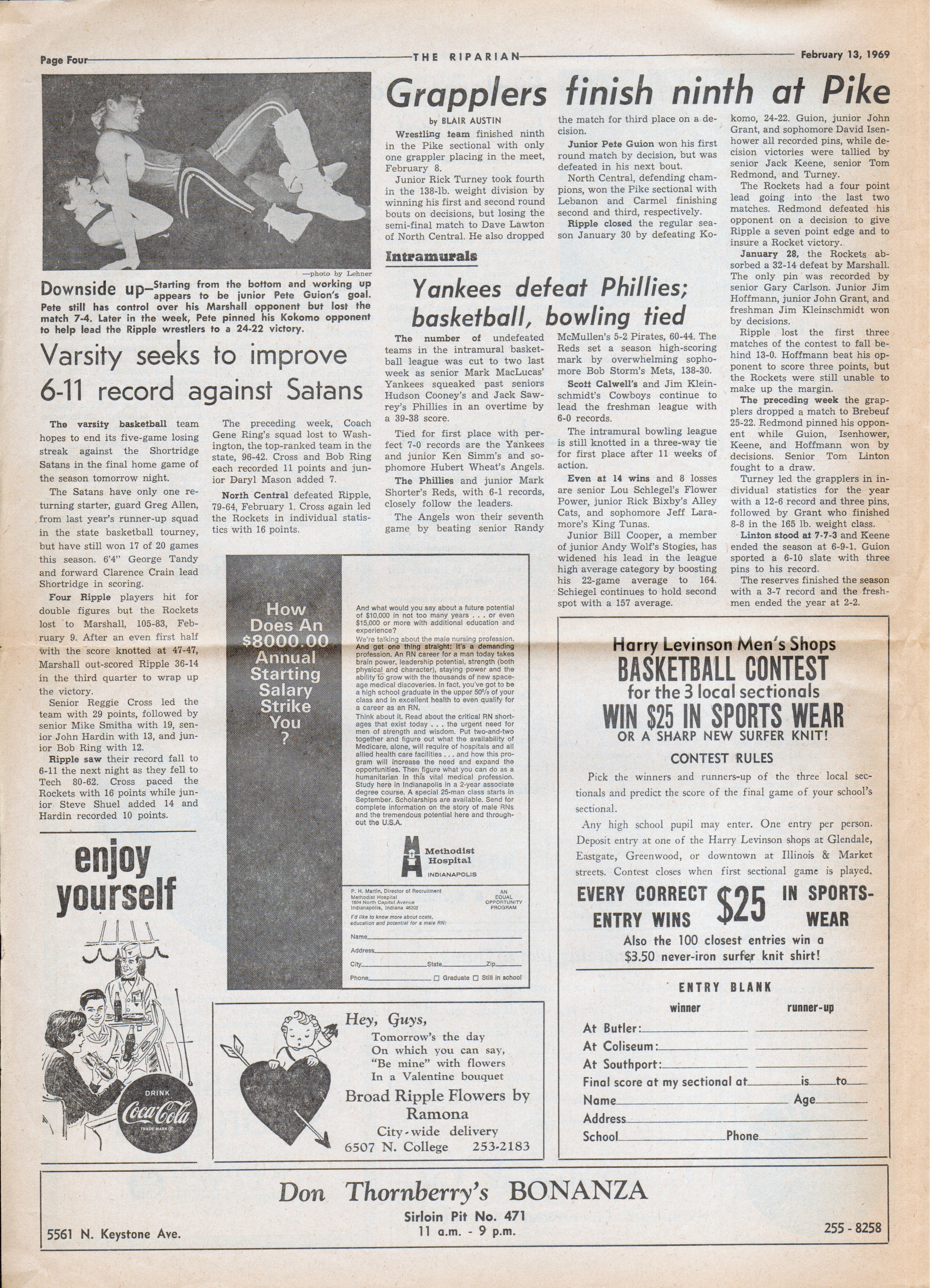 The Riparian newspaper Feb 13 1969