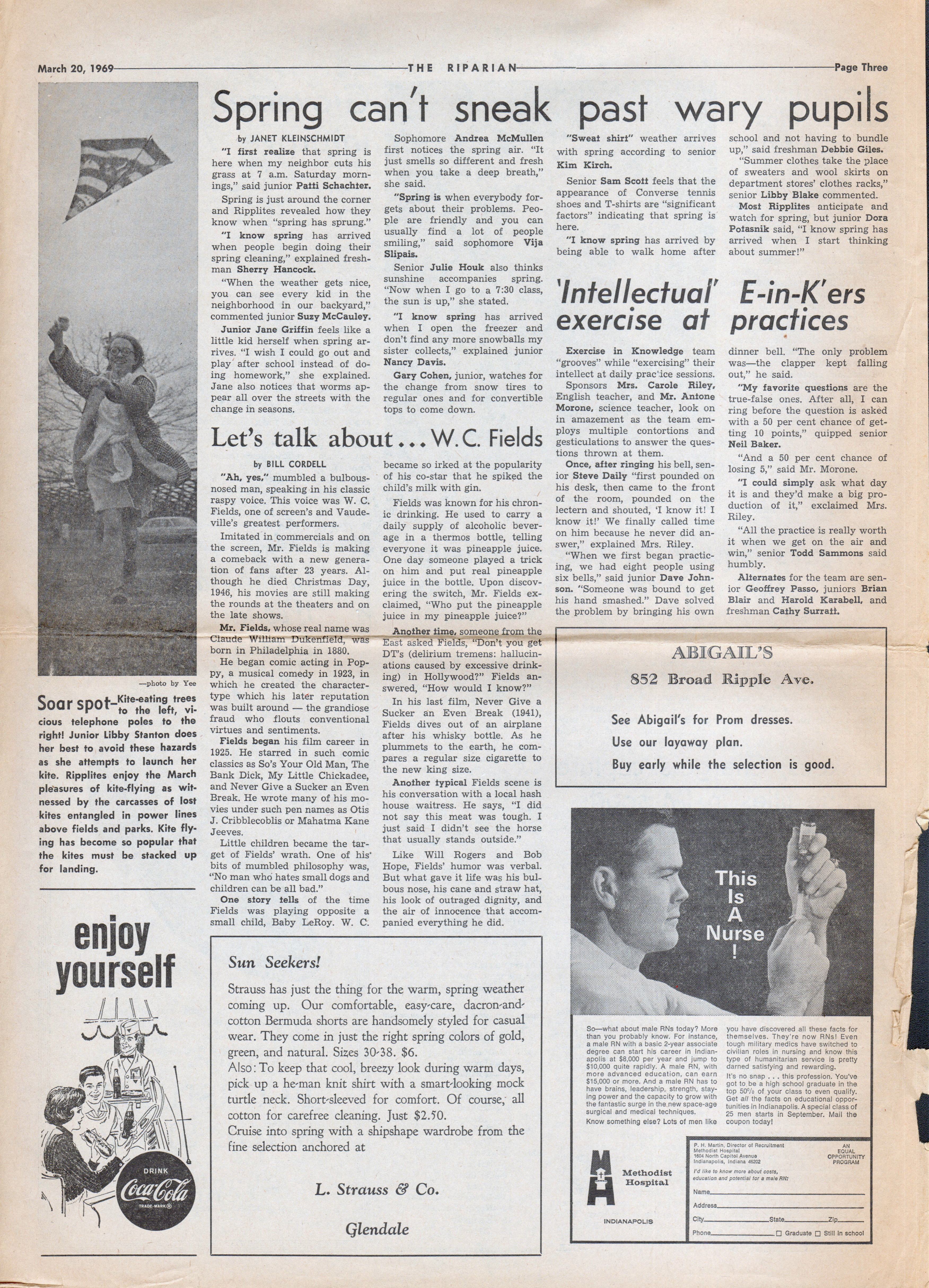 The Riparian newspaper Mar 20 1969