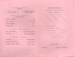 BRHS Spring Music Festival program May 2 1969