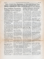 Shortridge High School Special alumni Edition Daily Echo May 1969