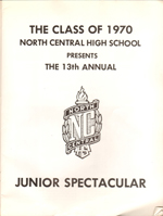 North Central High School Junior Spectacular Class of 70 program