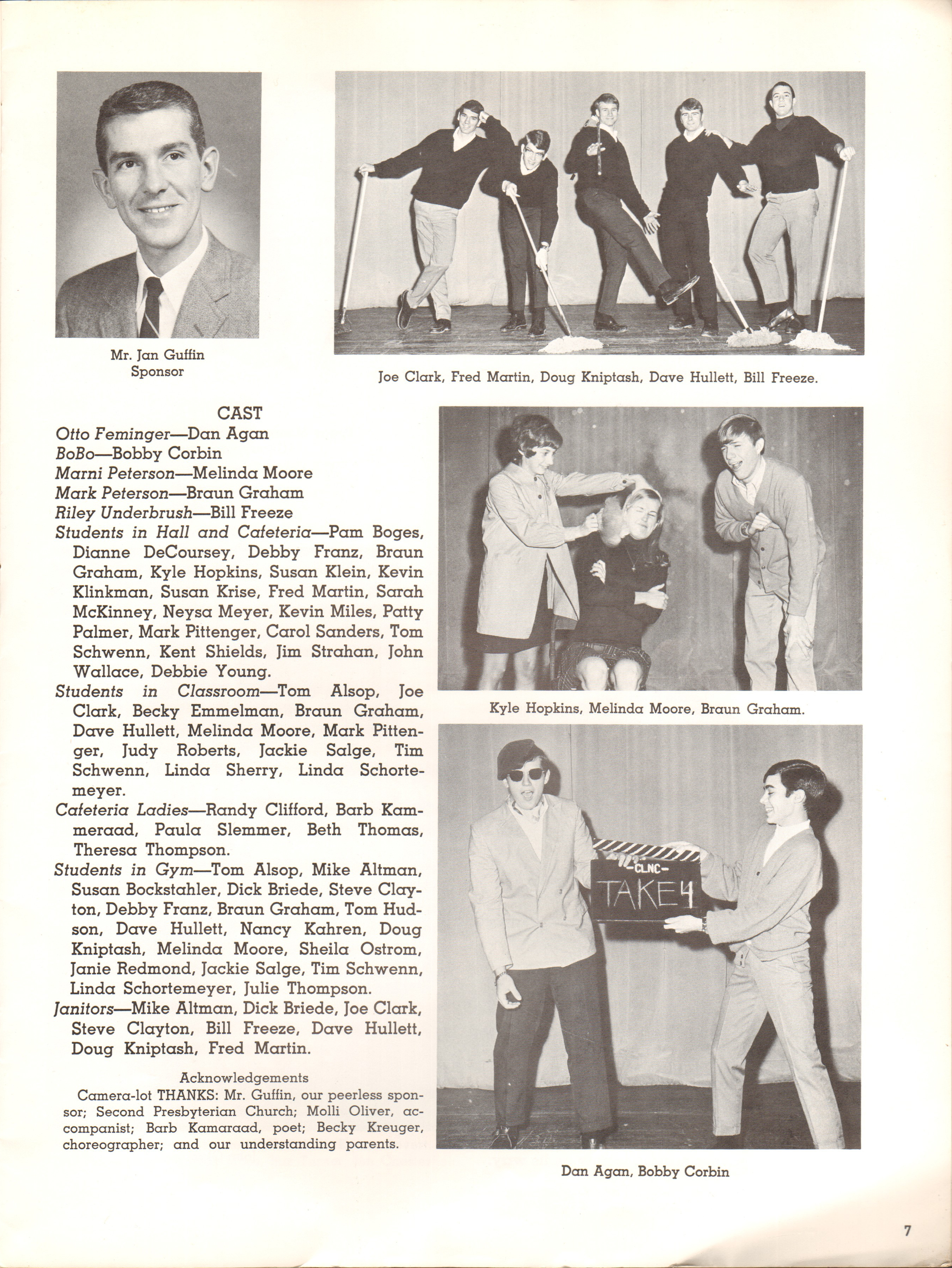 North Central High School Junior Spectacular Class of 70 program