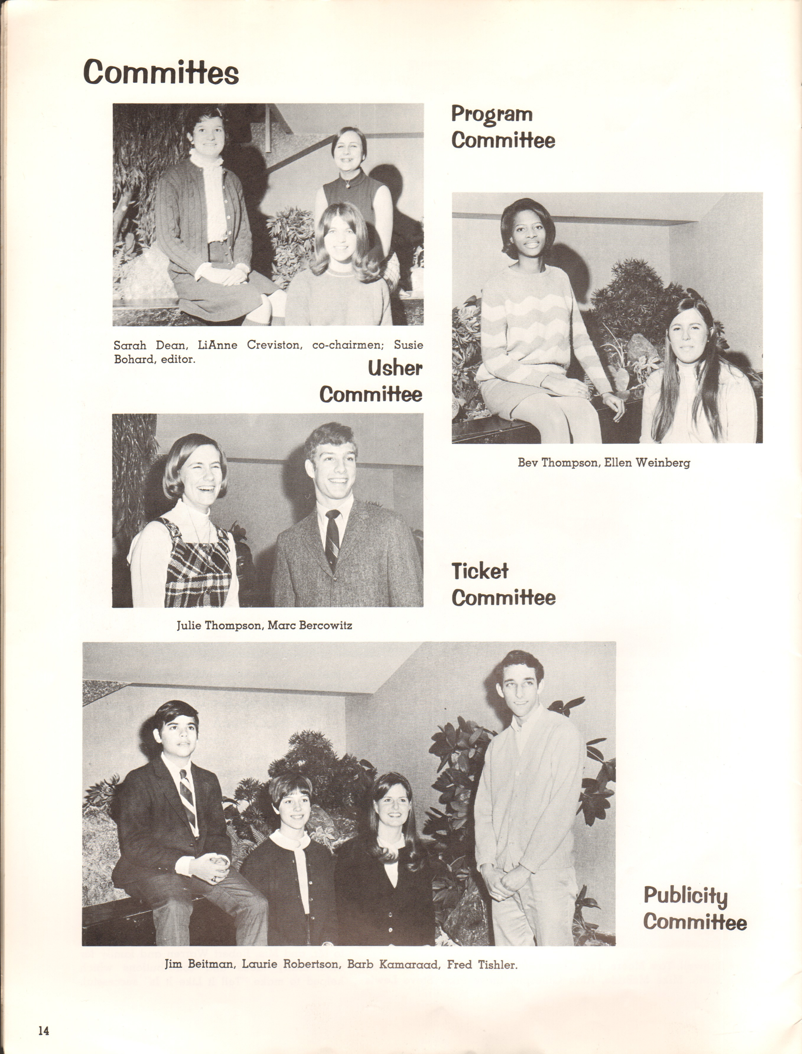 North Central High School Junior Spectacular Class of 70 program