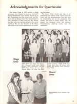 North Central High School Junior Spectacular Class of 70 program