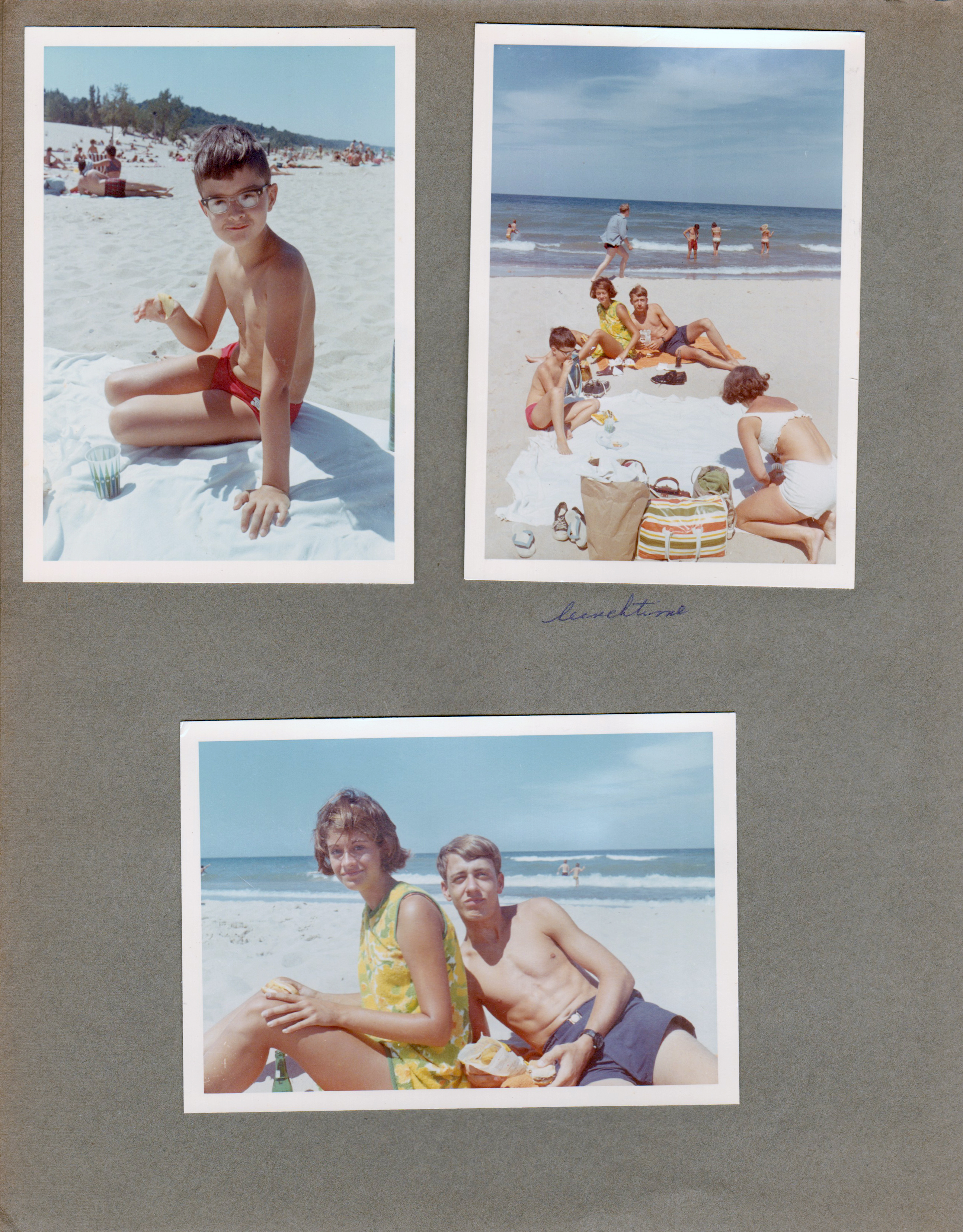 Warren Dunes MI - beach - Alan Susan, Randy, Rosemary,