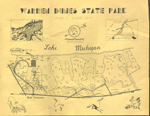 Warren Dunes State Park brochure.
