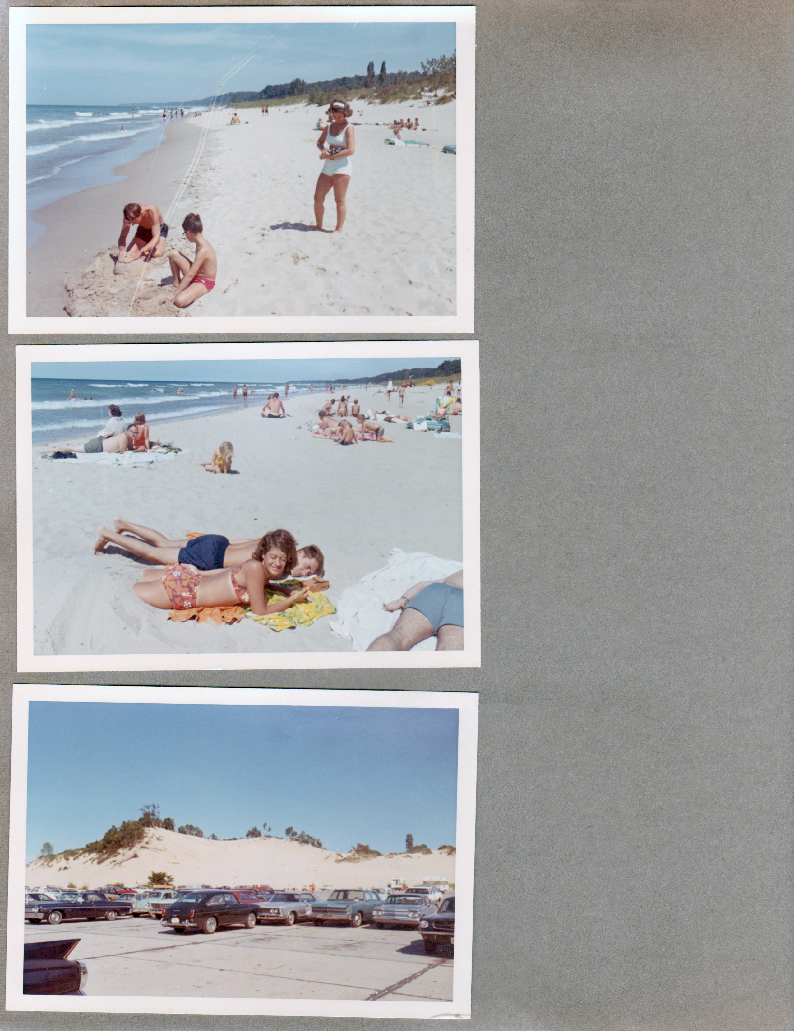 Warren Dunes MI - beach - Susan and Randy. Alan. Rosemary