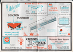 Howard Johnson's Motor Lodge - Benton Harbor - placemat.