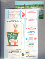 Holiday Inn - Muskegon, MI brochure. postcard 