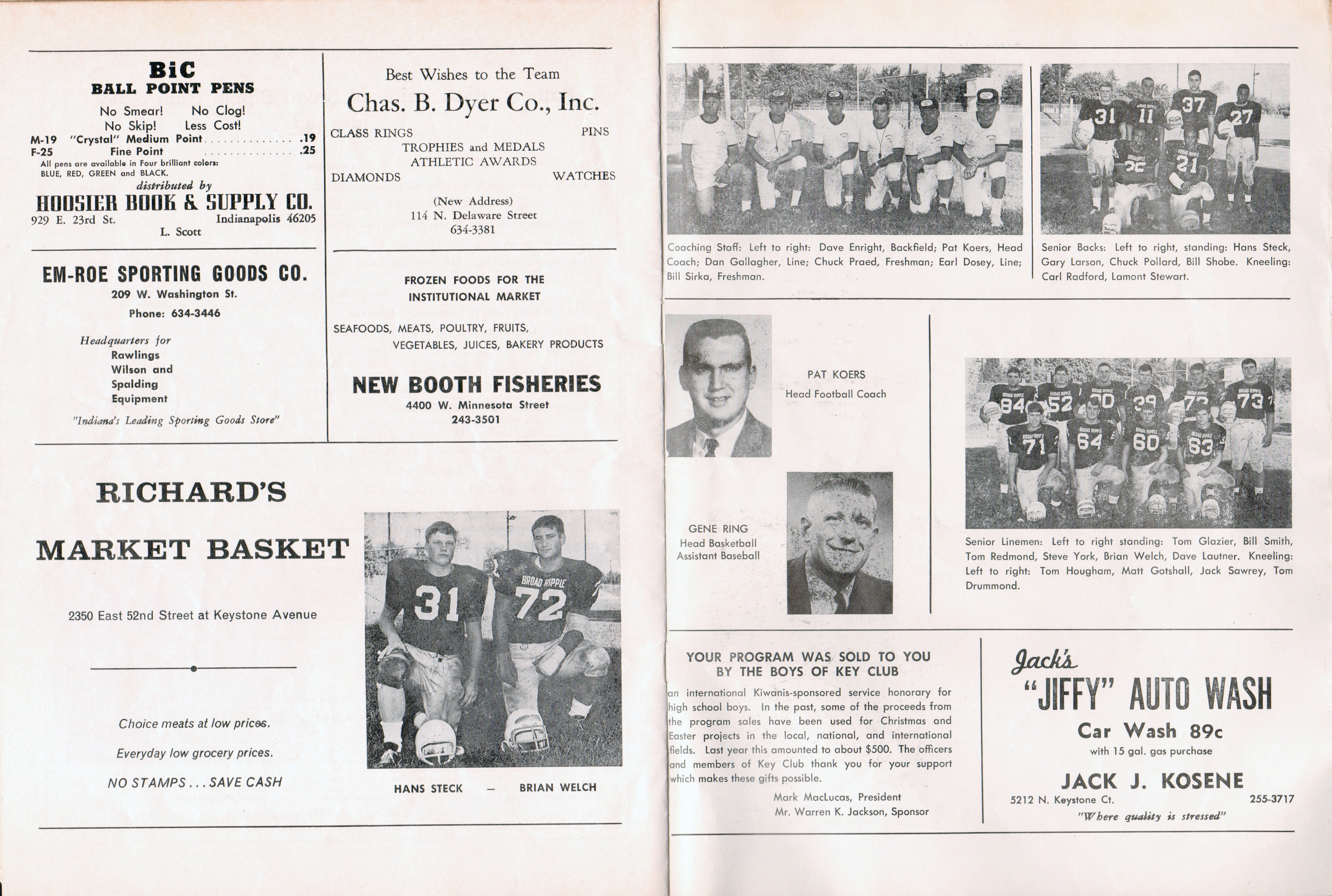 BRHS vs North Central football program