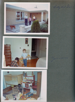 Betty and Dave Letsinger's house - Curt, Alan, Rosemary. (oddly) Joe Letsinger's room in Kokomo(?) - Joe and Alan.