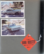 6122 street - Curt Letsinger's new Plymouth Fury. I am a Band Booster BRHS tag.