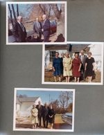 Bedford, IN - Melvin Lehman funeral - Joe, ???, Curt. Lida May, Joe, Arthur, Florence (all Smiths).