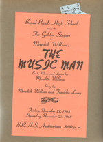 BRHS Music Man program and tickets