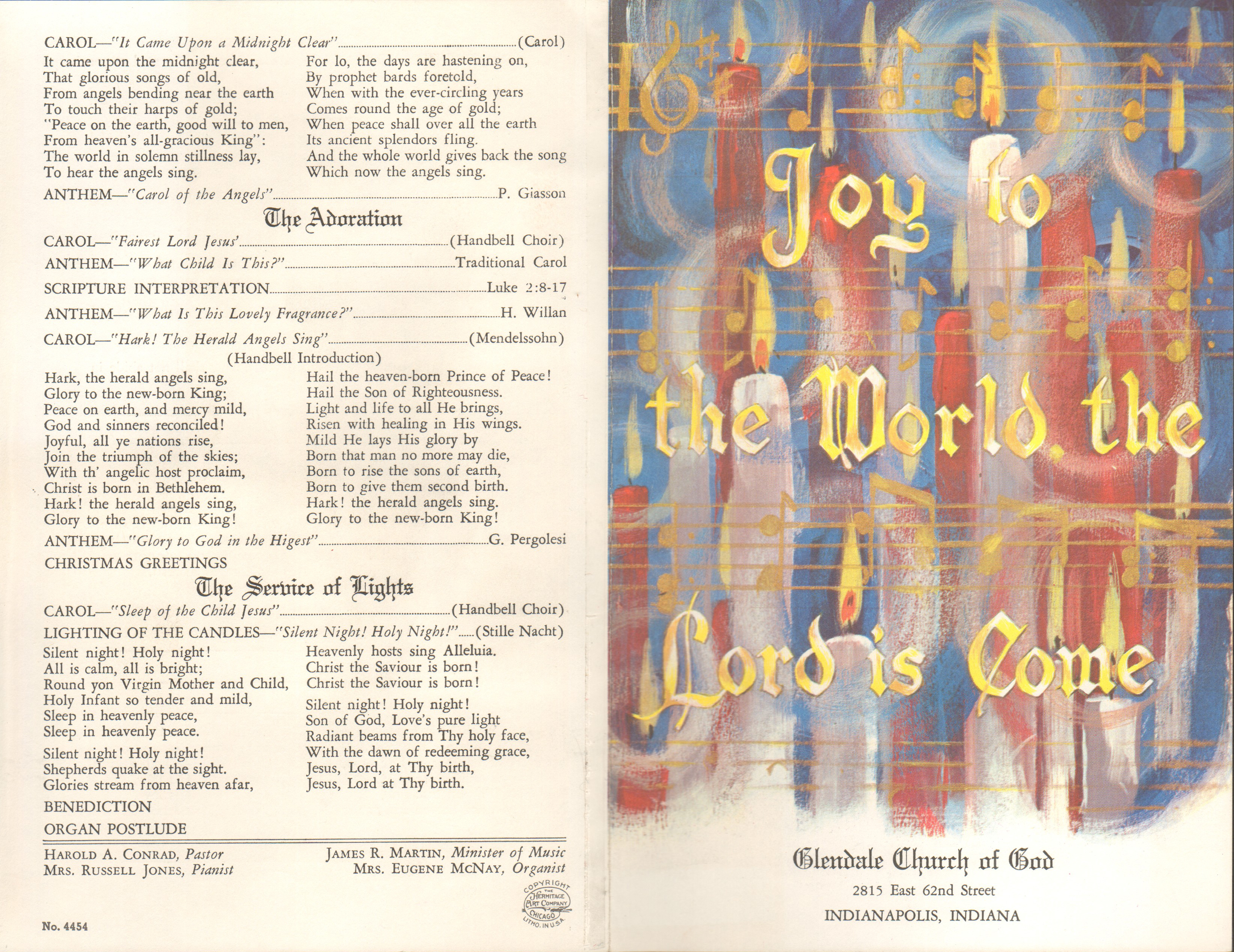 Glendale Church of God program