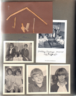 Christmas cards - Messersmith. Jim Letsinger's. Karen, Nancy, Mary, Eddie.
