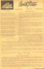 North United Methodist Church North Notes - Jan 29 1969