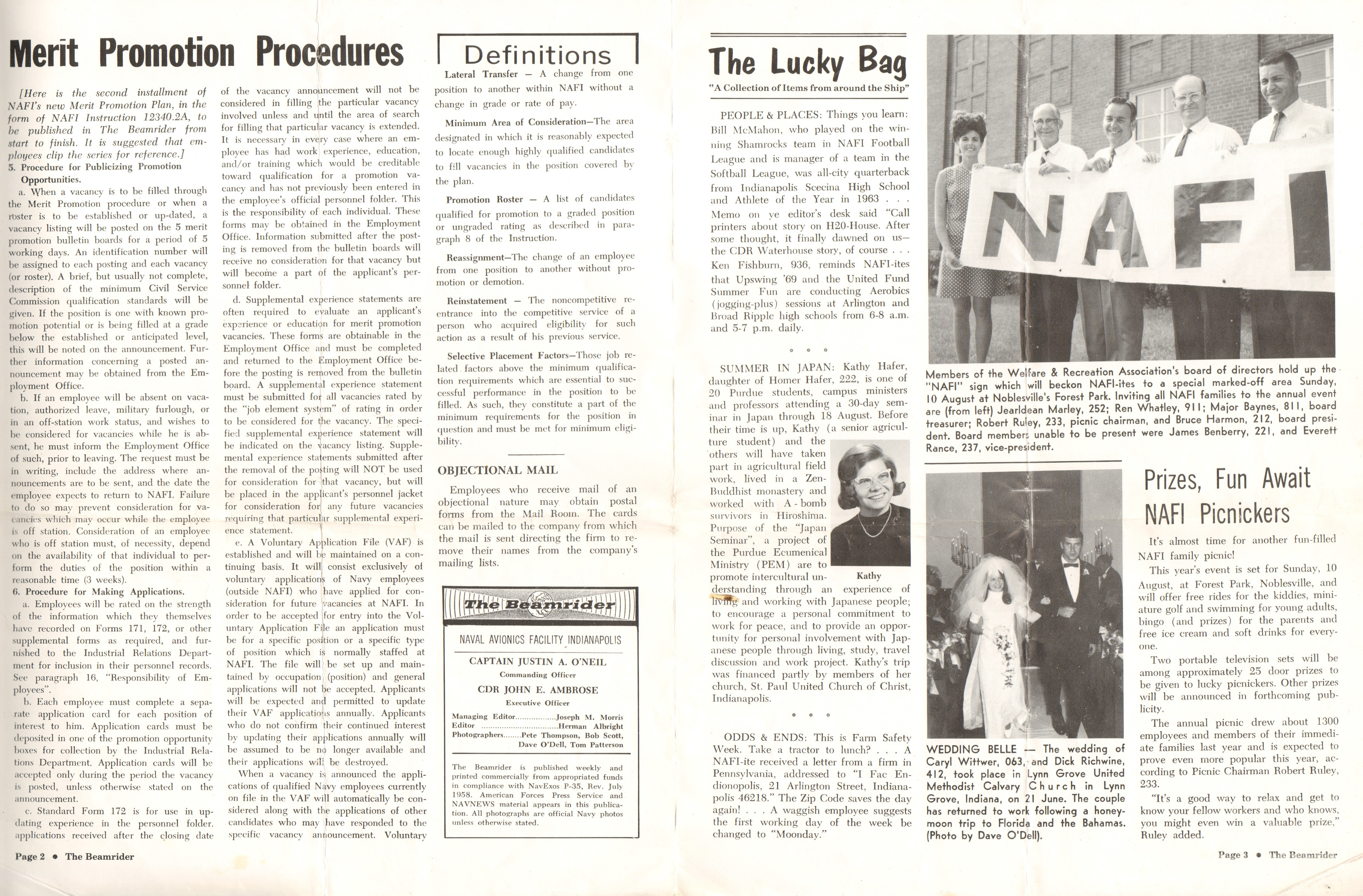 NAFI Beamrider - July 24 1969