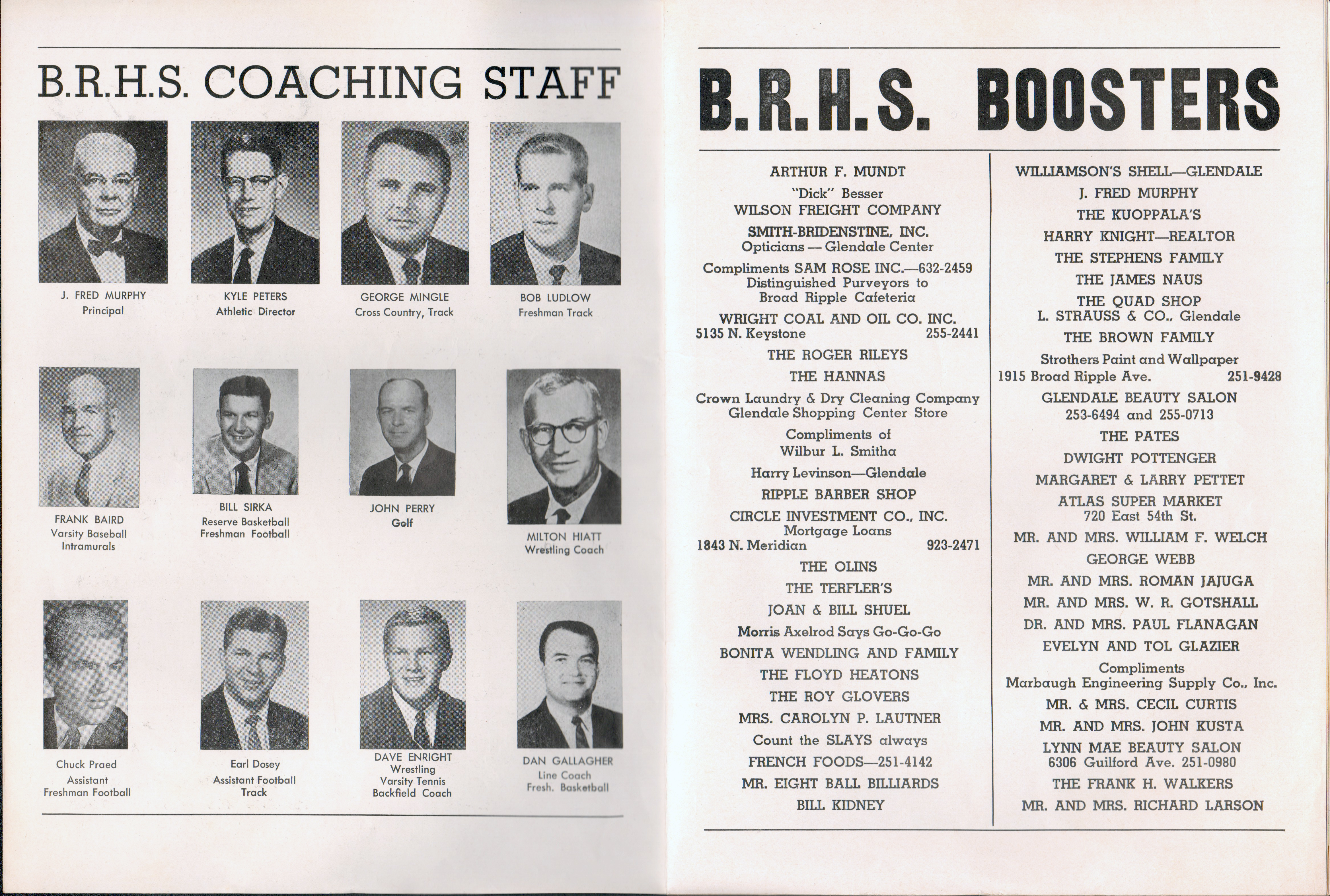 BRHS vs Shortridge football program