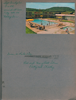 postcard Holiday Inn - Cave City KY 44135-C. Left Indpls 4pm arrived 8:45 pm. Drove to Lake City - Bob and Mary Beth Stone, Patty and Kathy.